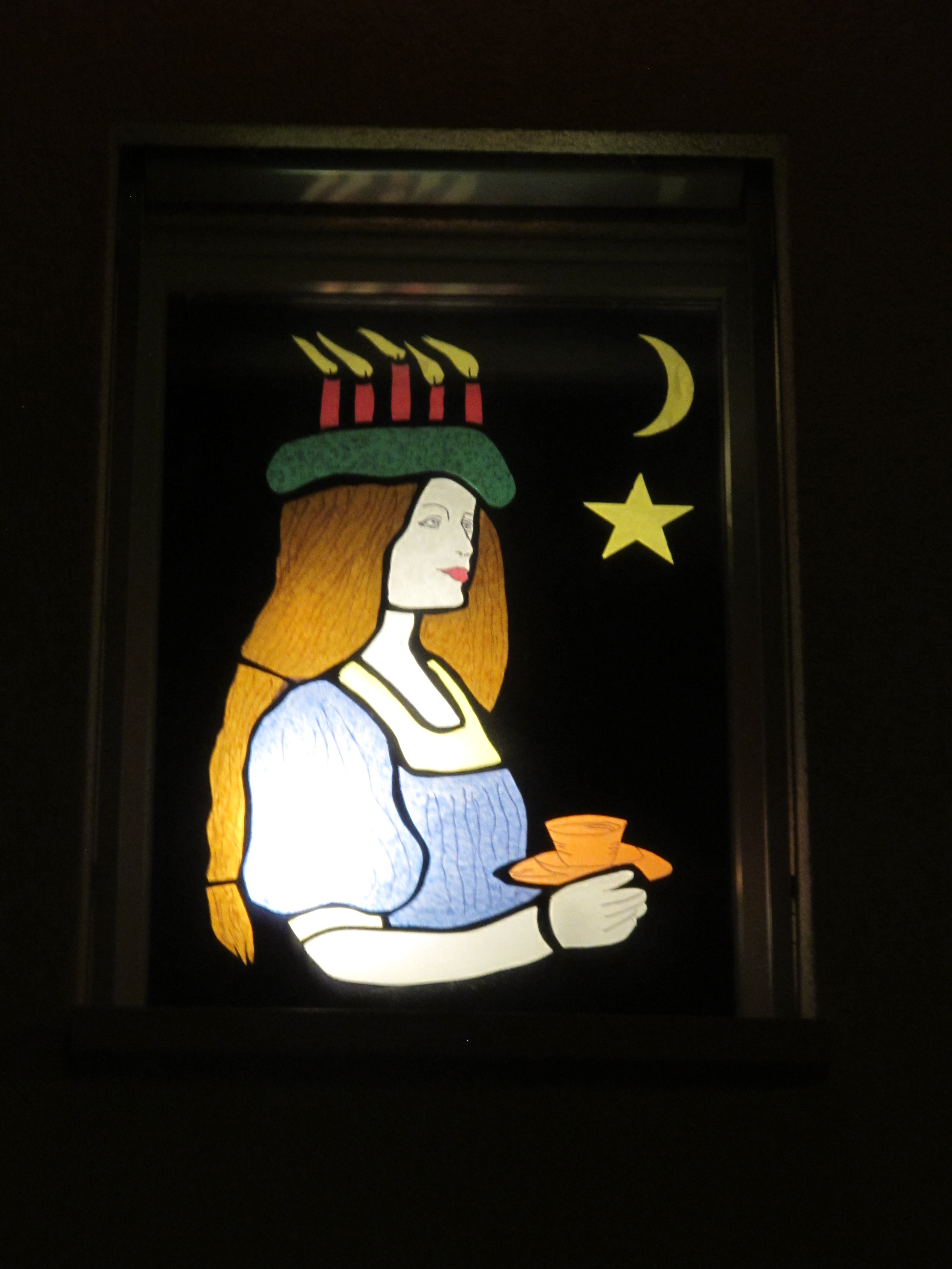 Adventsfenster Rogozia 13. Dezember 2020